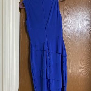 White House Black Market Blue Dress